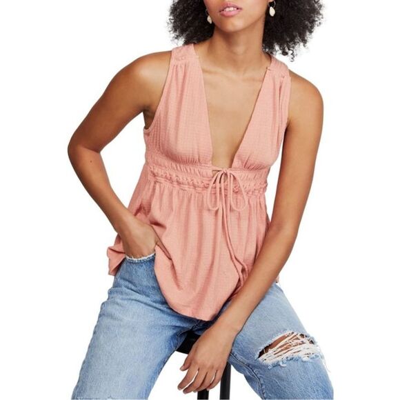 Free People Beach Bound Plunge Tank size XS - Picture 1 of 11